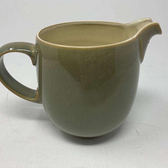Denby Fire (retired) Stoneware Sage Gravy Boat Jug - Picture 4 of 8